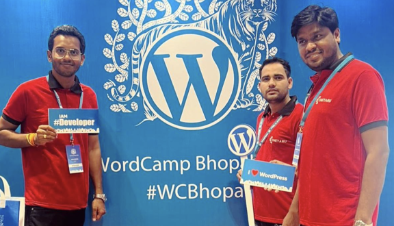 Chetaru at Wordcamp Bhopal