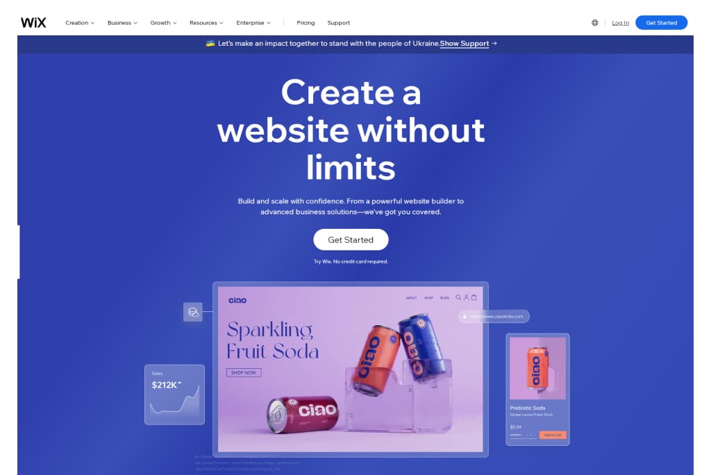 Wix an alternative platform for ecommerce website