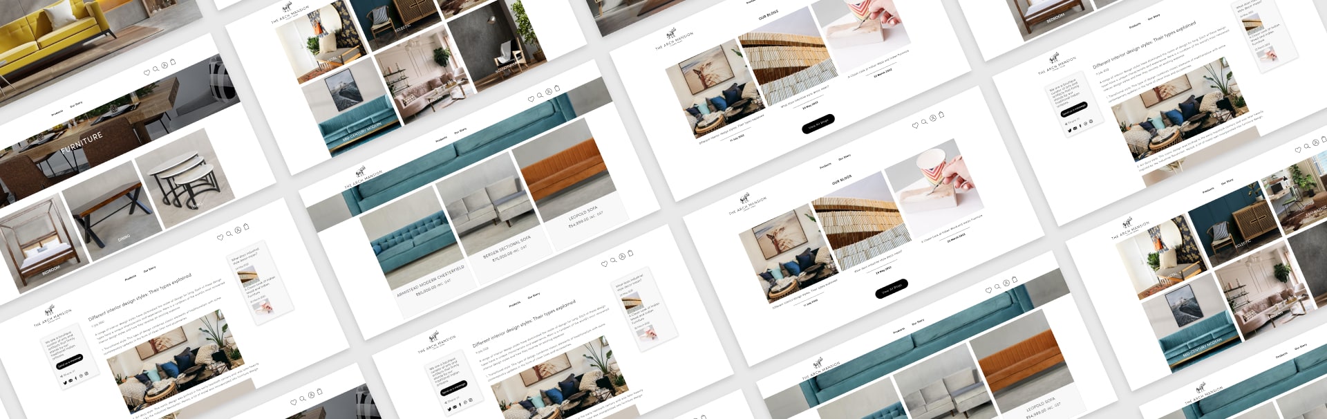 the arch mention website development