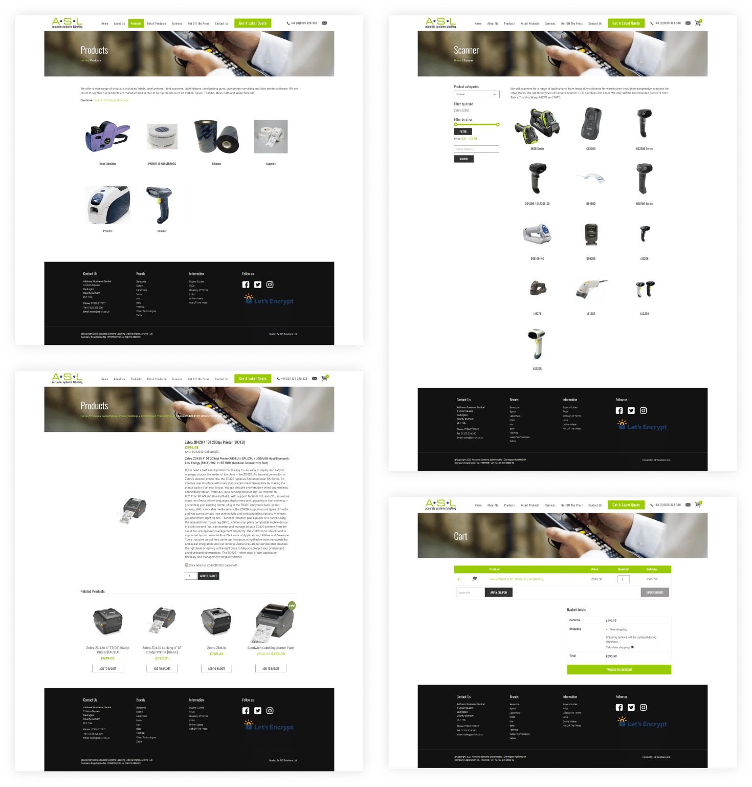 asl wordpress website
