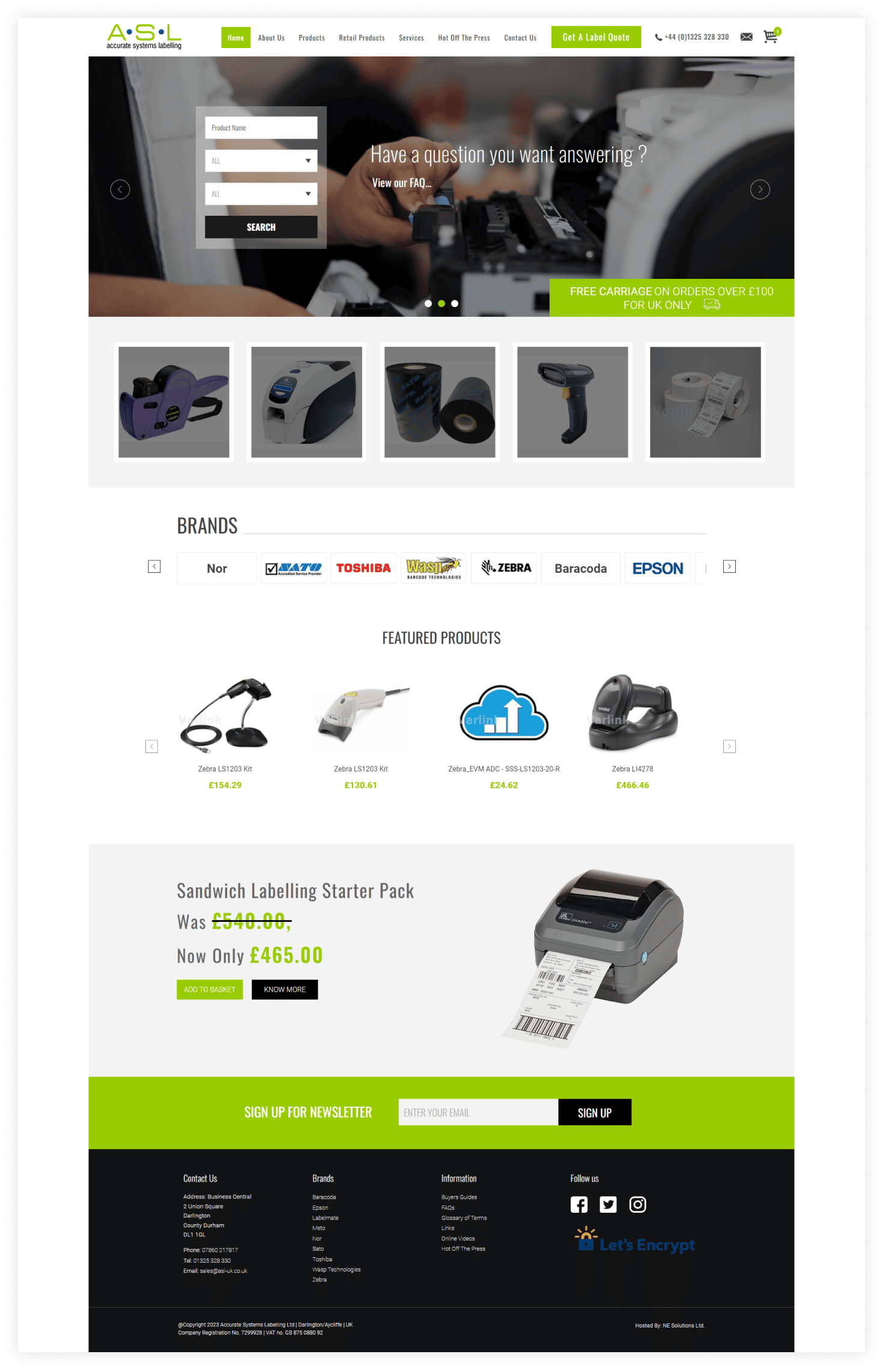 asl website design by chetaru