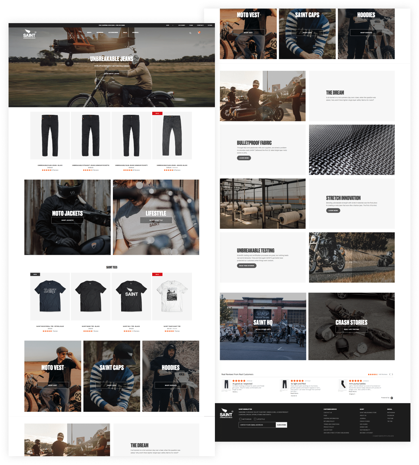 saint cc web design and development by chetaru