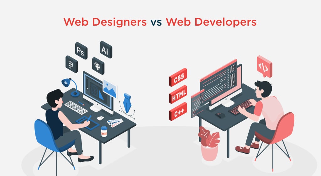 Web designers vs Web developers