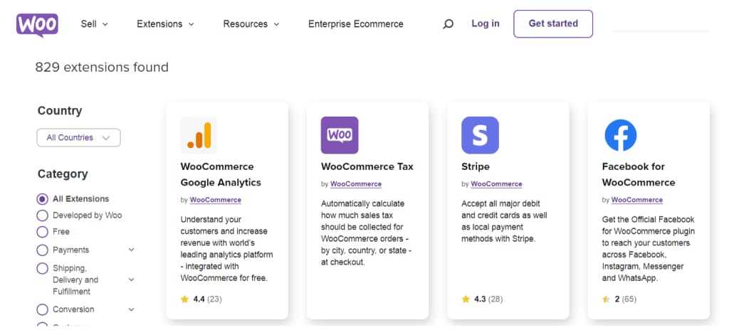 woocommerce free extensions for every business