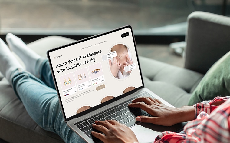 Website Design for Jewelry