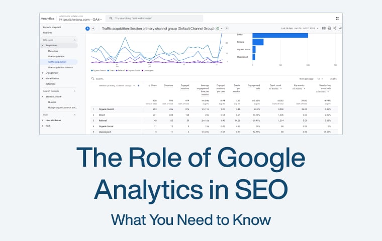 The Role of Google Analytics in SEO: What You Need to Know